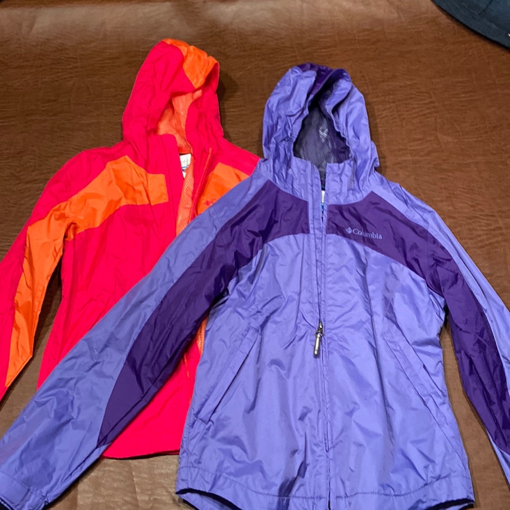 Columbia girls rain jacket
